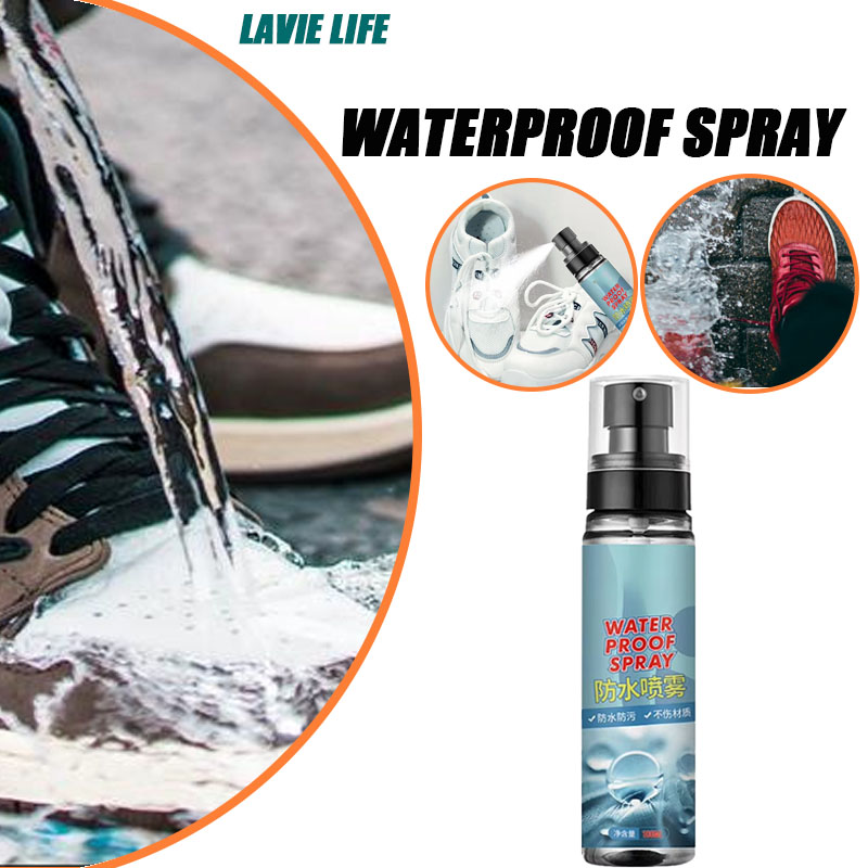 Sneaker Protector Spray - 100ml Waterproof Spray Shoes Rainproof and