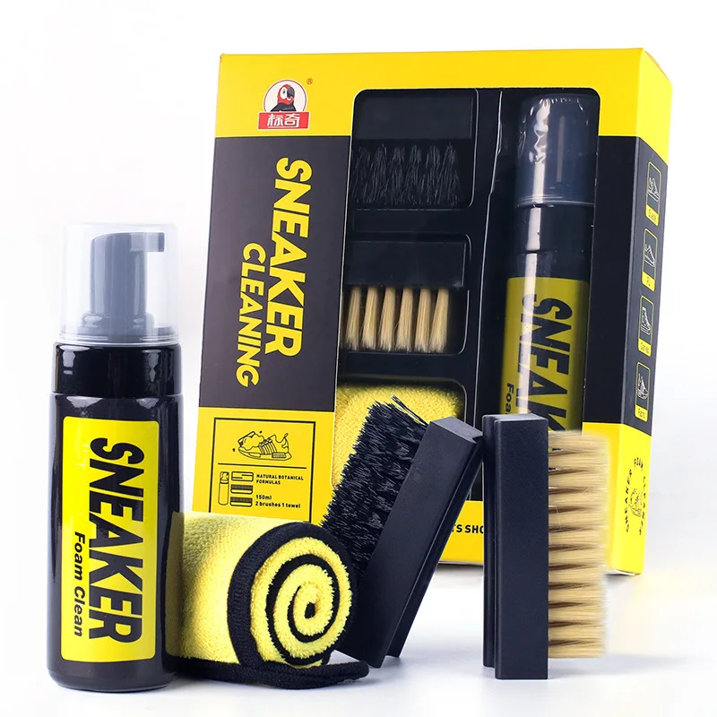 Sneaker Shoe Care Kit - Water-Free Foam Sneakers Cleaner 150ML Shoes