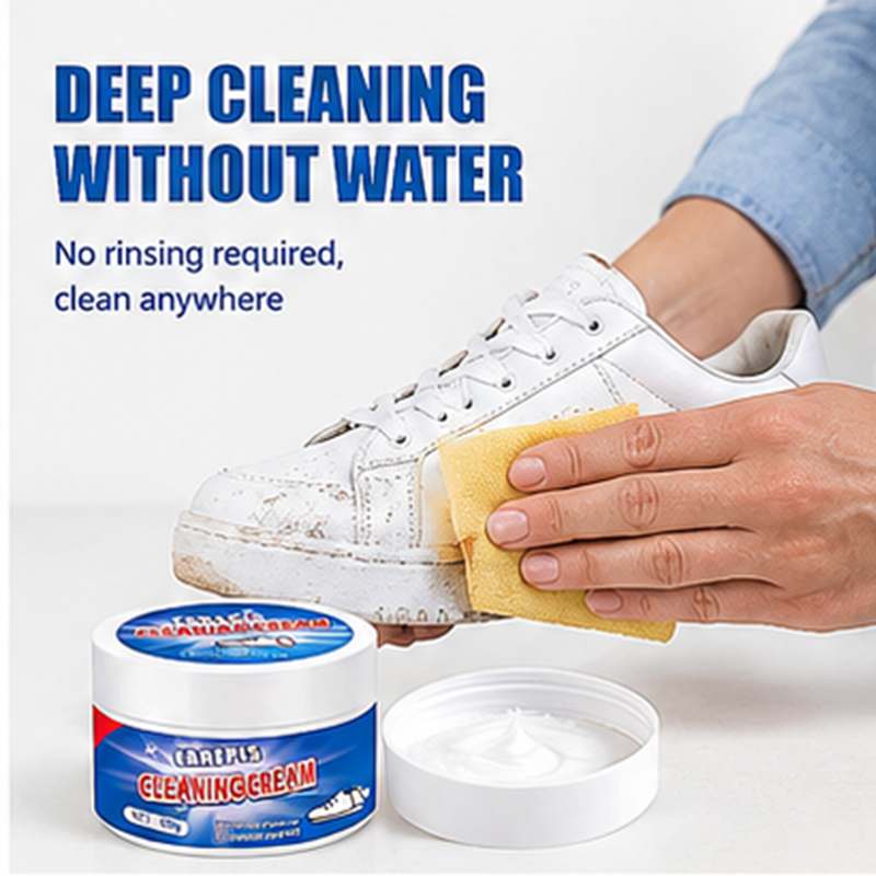 Sneaker Protector Spray - 1/2/3/4PCS WHITE SHOE CLEANING CREAM, WATER-FREE