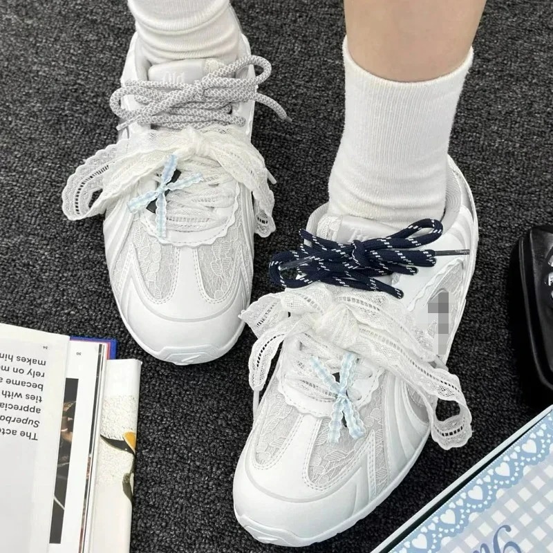 Flat Ribbon Shoelaces Polyeste - Lace Replacement Flat ulasan dan harga