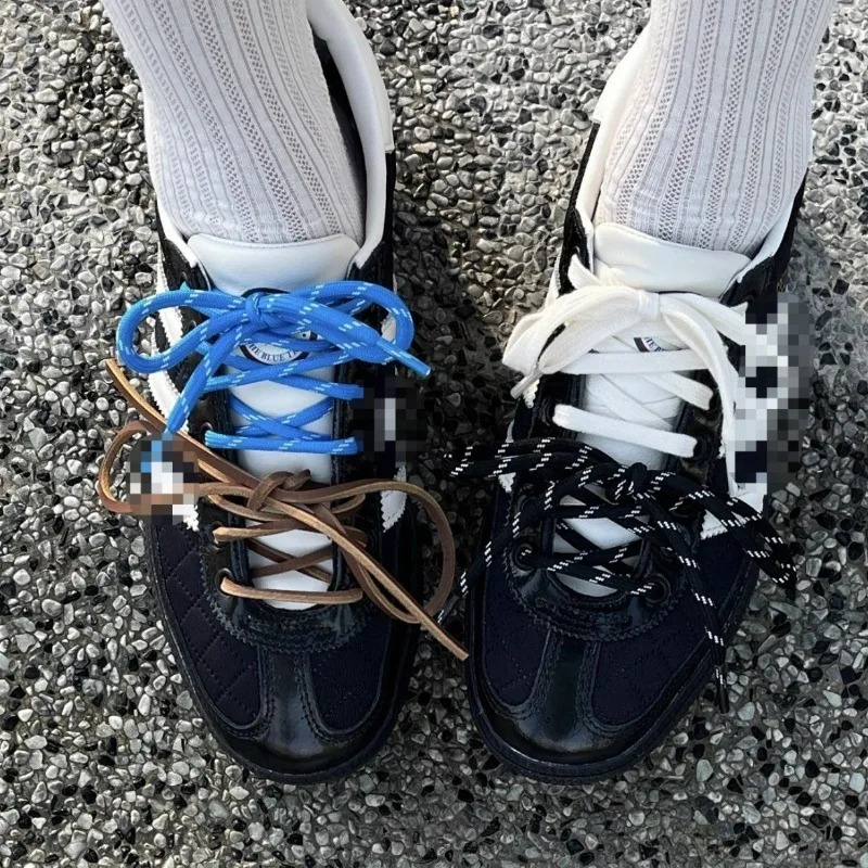 Flat Ribbon Shoelaces Polyeste - Lace Replacement Flat ulasan dan harga