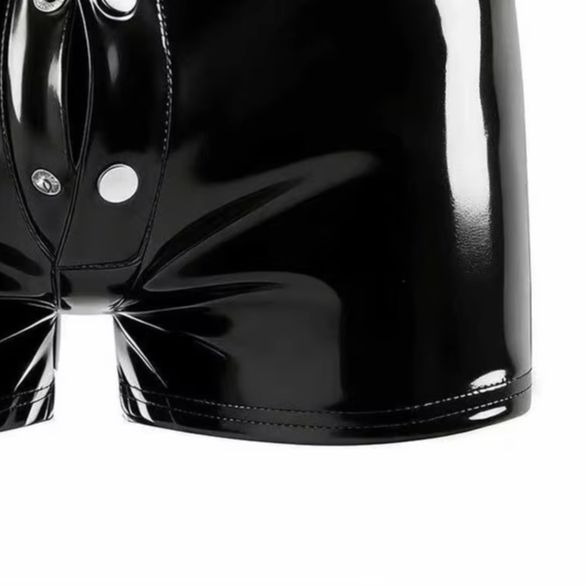 Men\'s Boxer Shorts Delivering - Patent Leather Shine ulasan dan harga