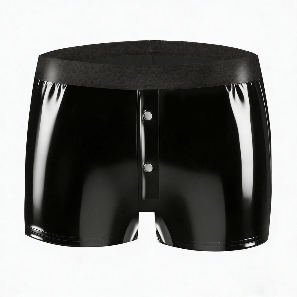 Men\'s Boxer Shorts Delivering - Patent Leather Shine ulasan dan harga