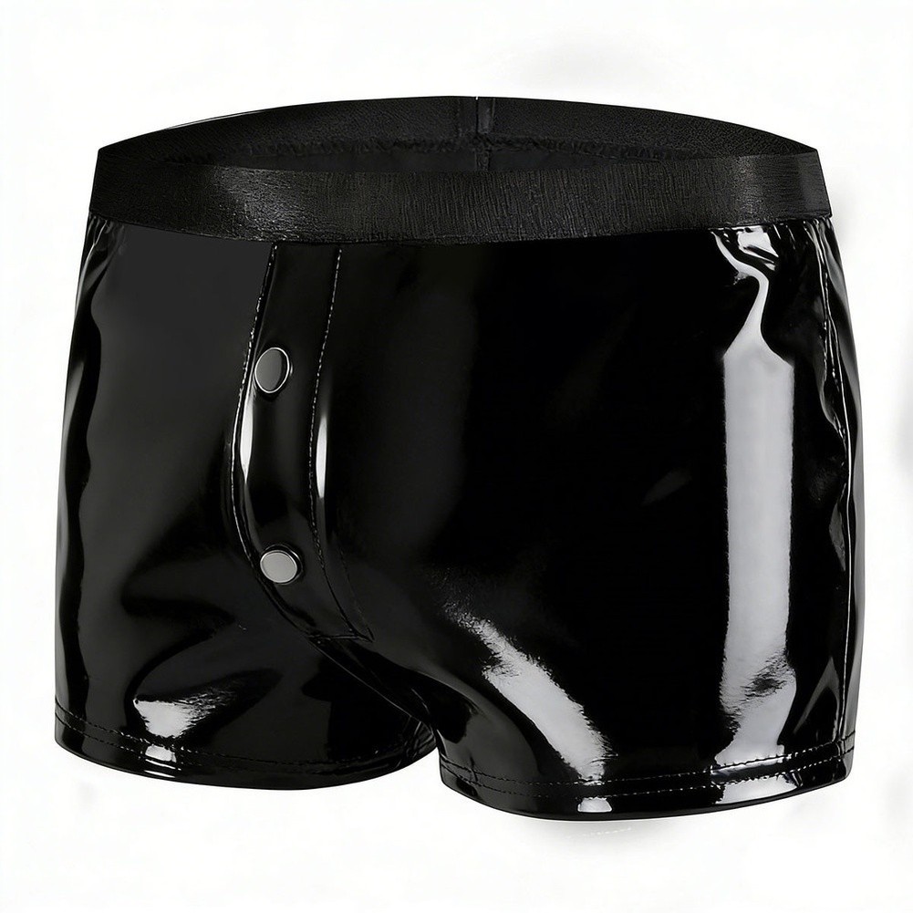Men\'s Boxer Shorts Delivering - Patent Leather Shine ulasan dan harga
