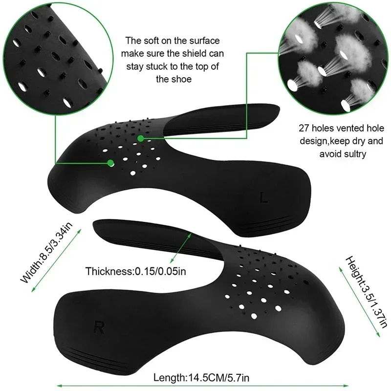 4Pcs Anti Crease Shoe Protecto - Sneaker Shoe Care Kit ulasan dan harga