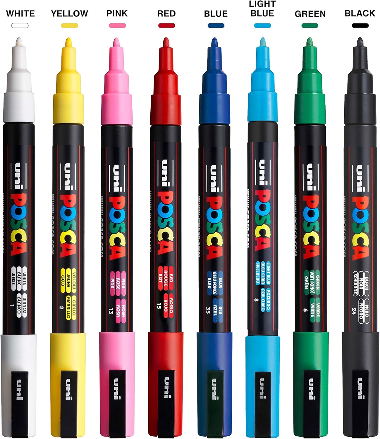 Japan Uni Posca Paint Marker P - Midsole Marker Paint ulasan dan harga