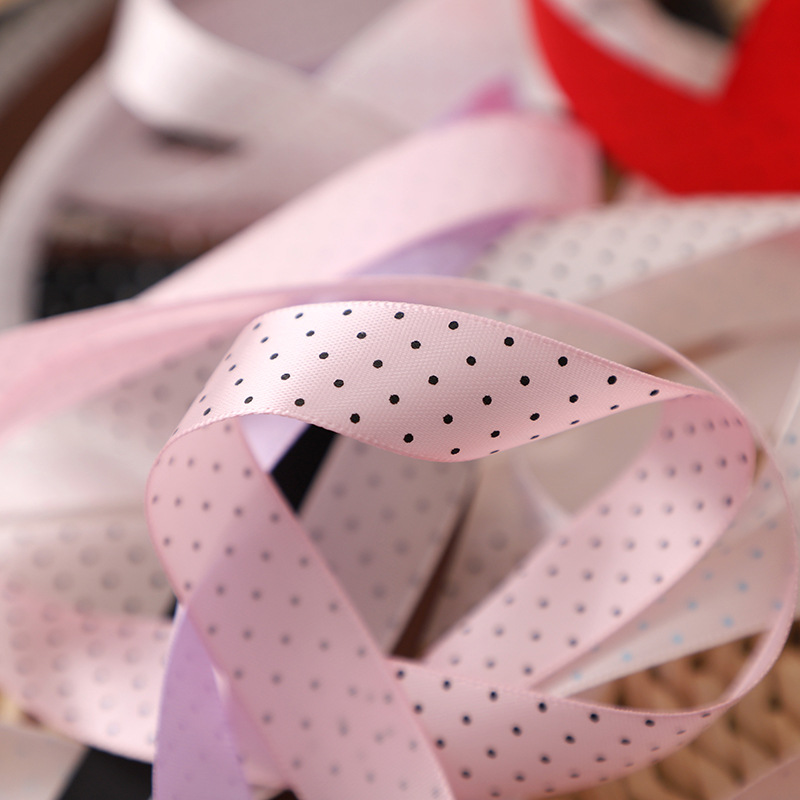 Polka Dot Silk Ribbon Flat Sho - Lace Replacement Flat ulasan dan harga