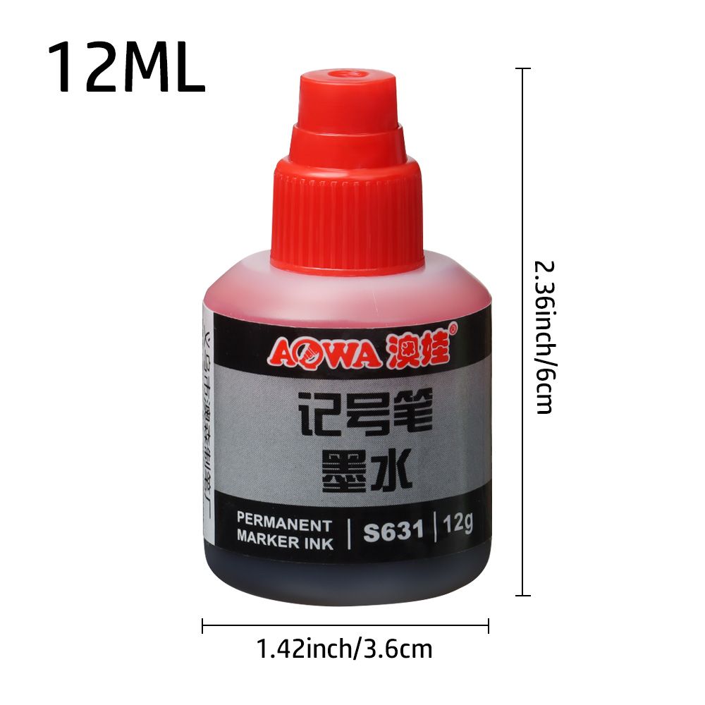 12ml Paint Black Blue Red Pen  - Midsole Marker Paint ulasan dan harga