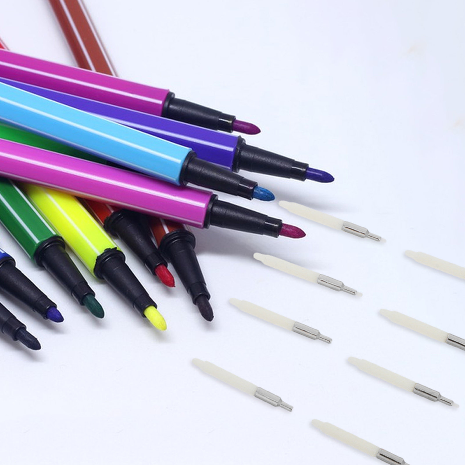 12Pcs Marker Pen Fine Tips Rep - Midsole Marker Paint ulasan dan harga