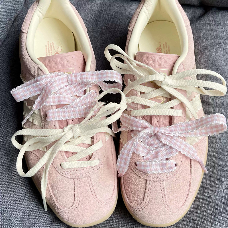 1.1cm Wide Flat Ruffled Plaid  - Lace Replacement Flat ulasan dan harga