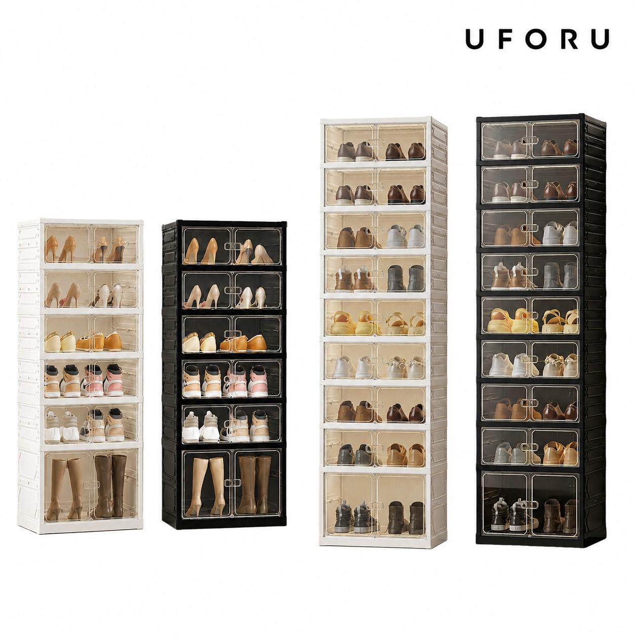 Installation-Free Foldable Sho - Shoe Box Display ulasan dan harga
