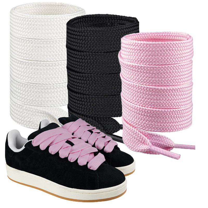 New·2CM Wide Fat Shoe Laces Fo - Lace Replacement Flat ulasan dan harga
