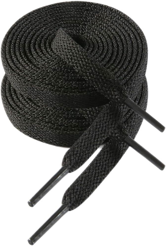 Flat Trainers Shoelace, 8mm Wi - Lace Replacement Flat ulasan dan harga