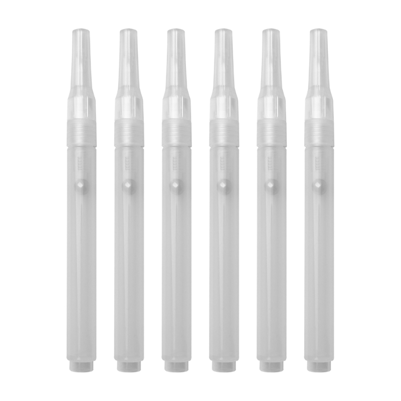 6Pcs Clear Empty Brush Pen Ref - Midsole Marker Paint ulasan dan harga