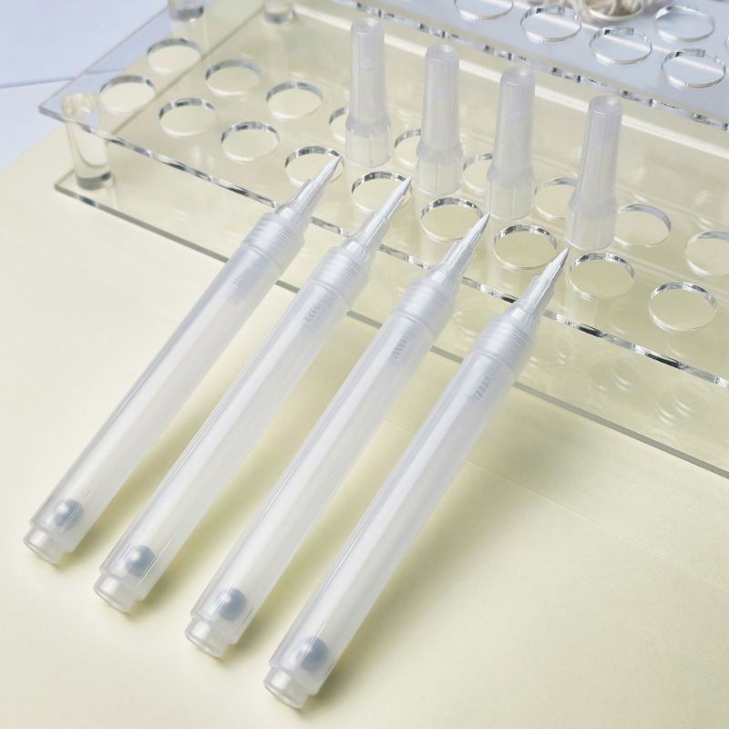 6Pcs Clear Empty Brush Pen Ref - Midsole Marker Paint ulasan dan harga