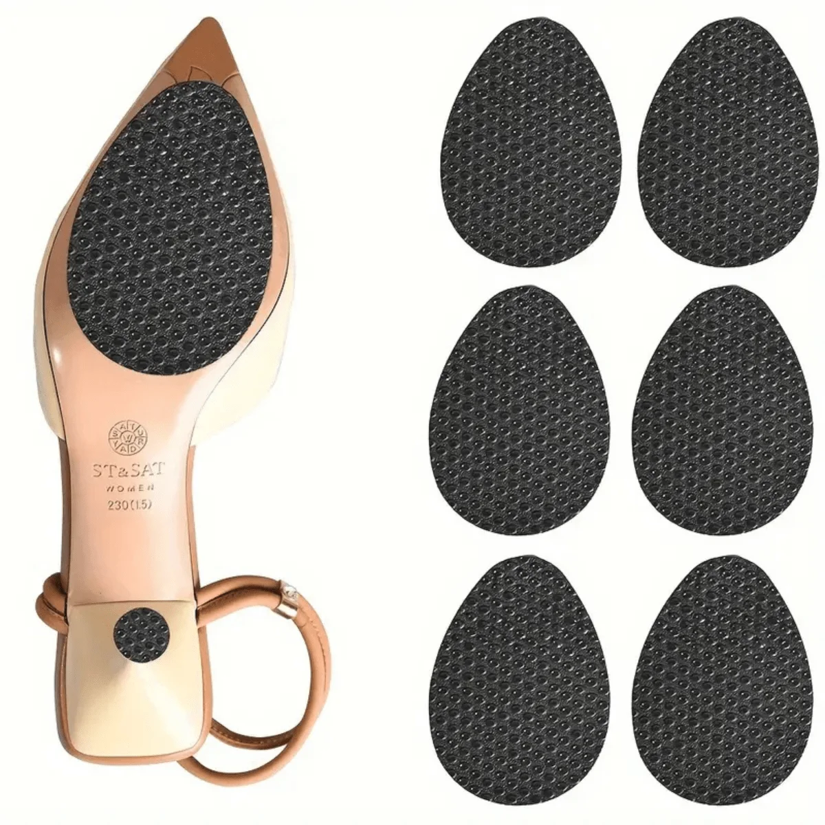 Anti-Slip Rubber Shoe Pads 1-3 - Sneaker Shoe Care Kit ulasan dan harga