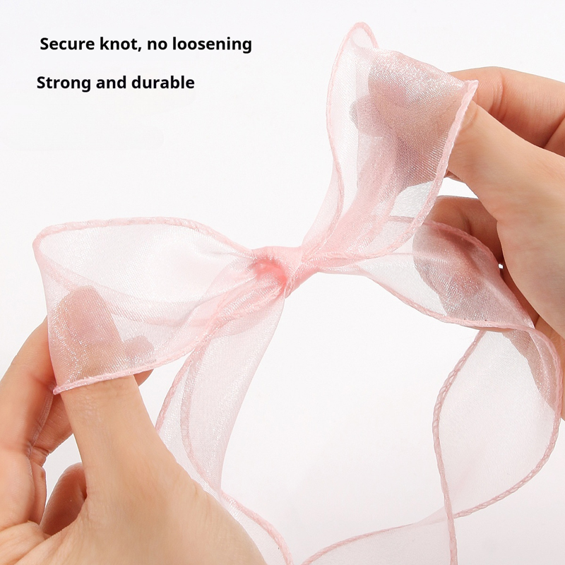 Fishtail Organza Ribbon Shoela - Lace Replacement Flat ulasan dan harga