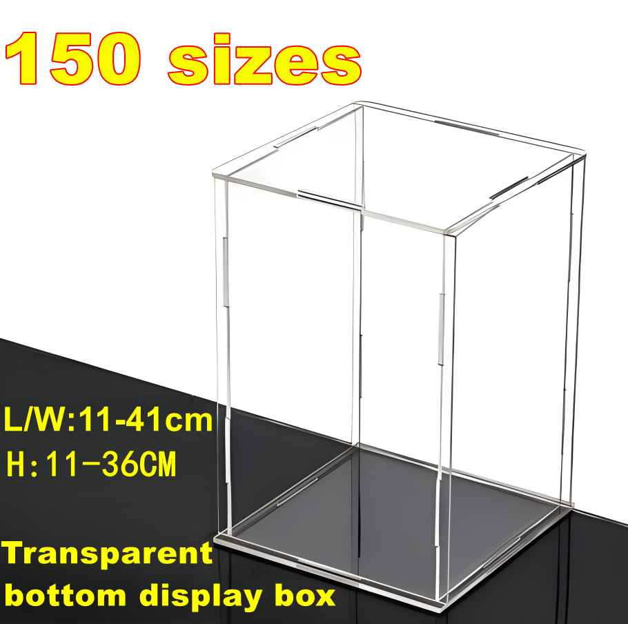 1pc Transparent Acrylic Displa - Shoe Box Display ulasan dan harga