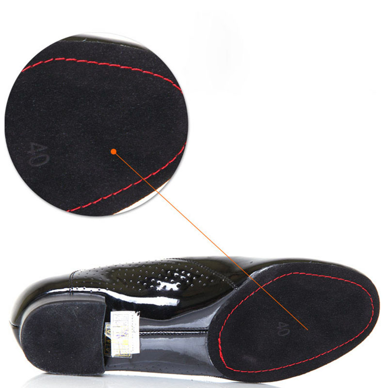 BD Men Standard Dance Shoes SH - Patent Leather Shine ulasan dan harga