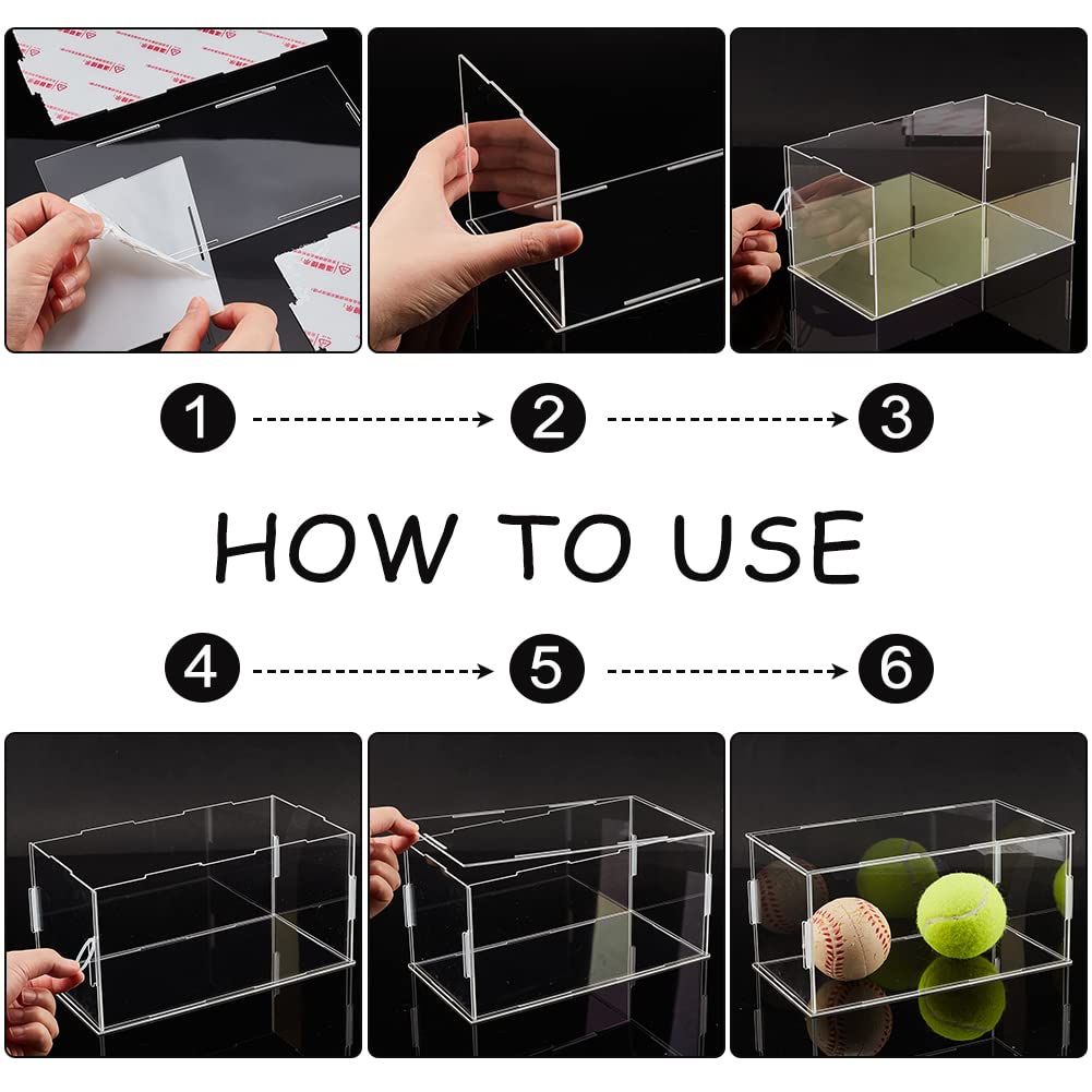 Large Transparent Acrylic Disp - Shoe Box Display ulasan dan harga
