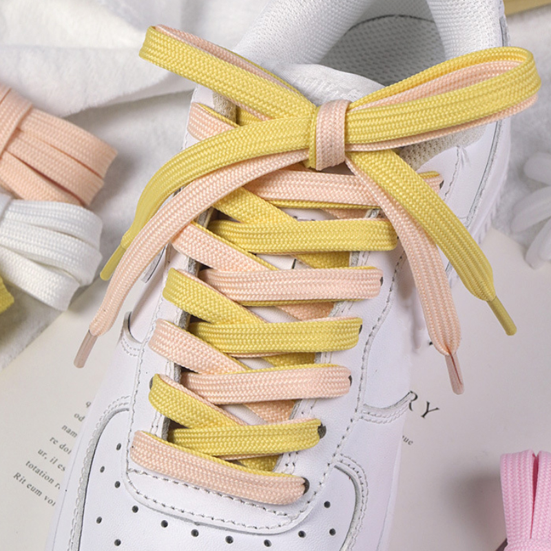 0.8CM Double Layered Laces for - Lace Replacement Flat ulasan dan harga