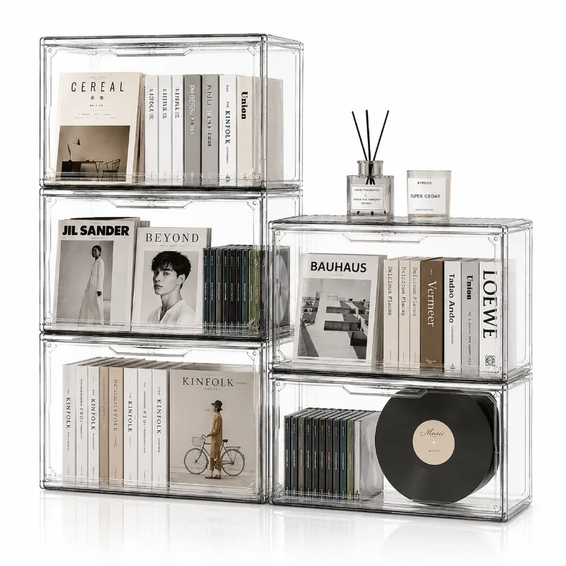 Transparent Storage Box Organi - Shoe Box Display ulasan dan harga