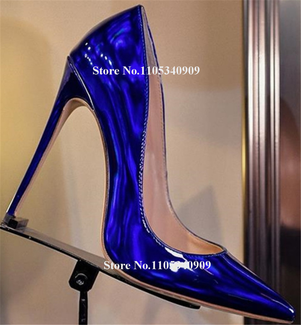 Bondarenko Shining Blue Red Si - Patent Leather Shine ulasan dan harga