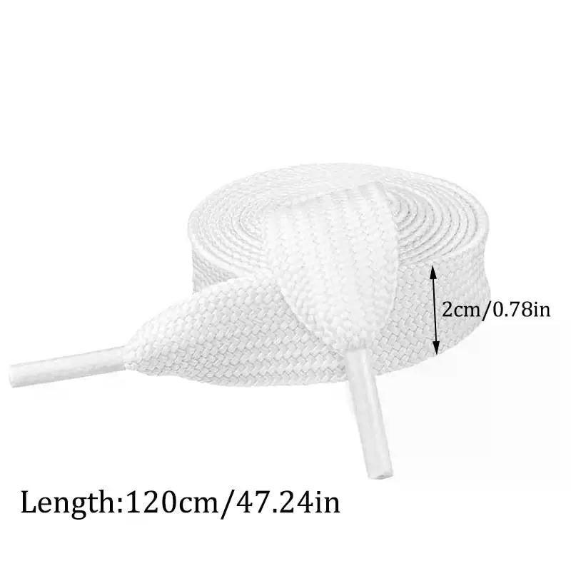 2CM Wide Fat Shoe Laces For Sn - Lace Replacement Flat ulasan dan harga