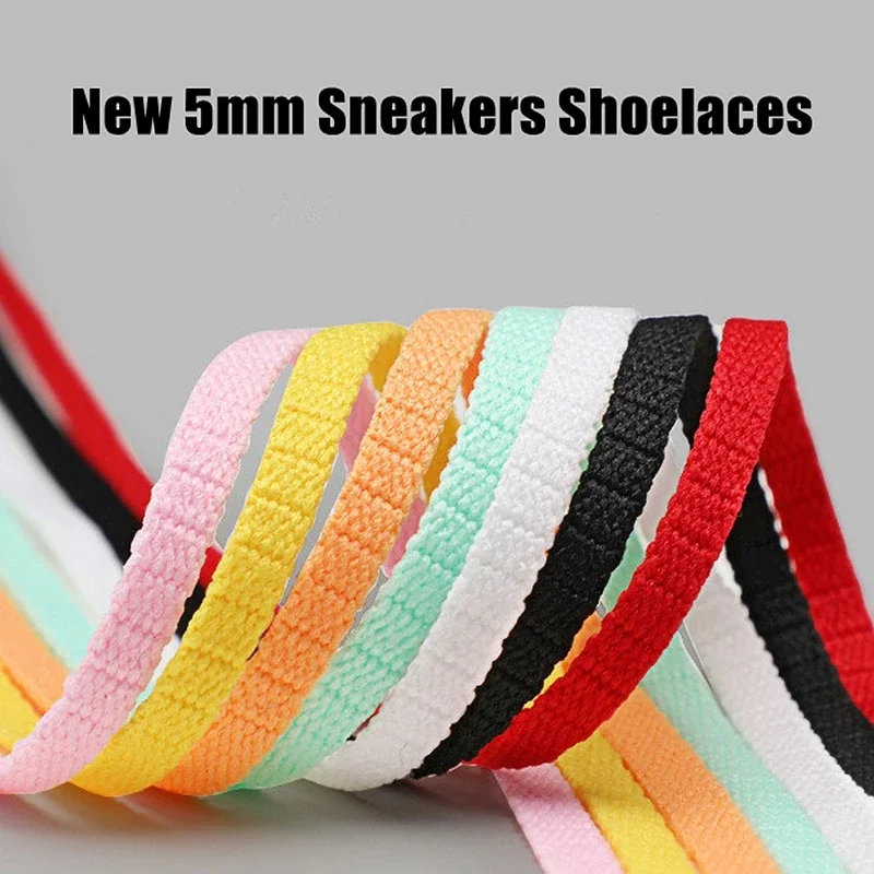 5mm Flat Athletic Shoelaces fo - Lace Replacement Flat ulasan dan harga
