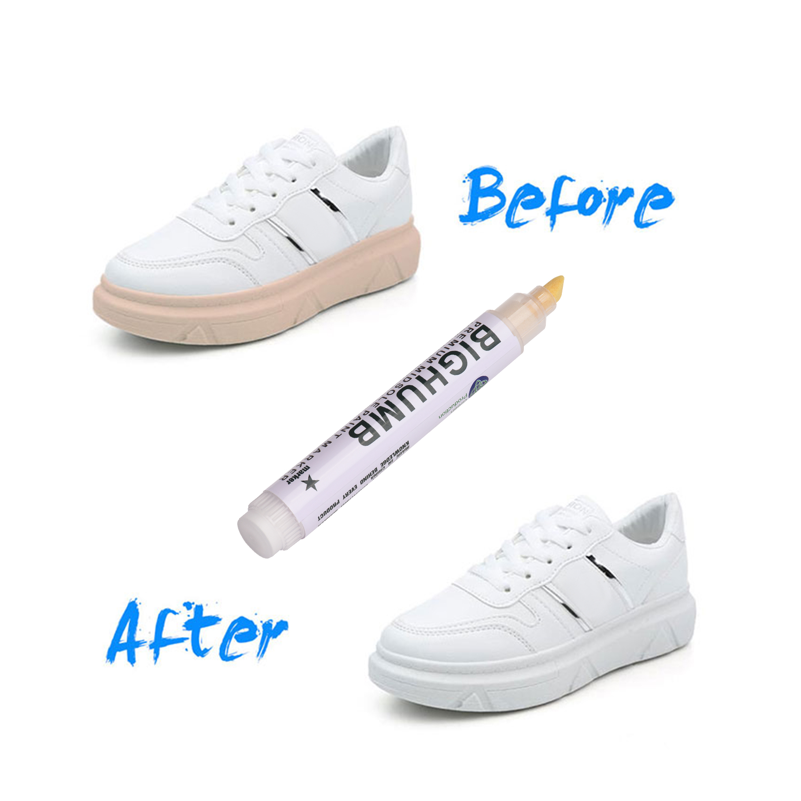 Pen BIGTHUMB Premium Midsole P - Midsole Marker Paint ulasan dan harga